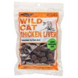 Catfish Charlie Wild Cat Chicken Liver 12 oz.