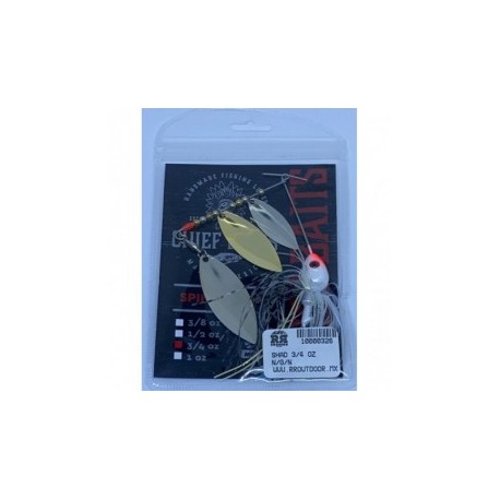 Chief Baits Spinnerbait 3/4oz Triple Willow