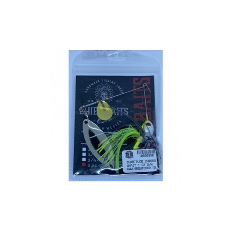 Chief Baits Spinnerbait 1oz Colorado Willow